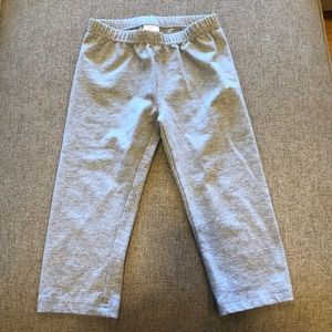 Hanna Andersson Girls Cropped Leggings size 6-7